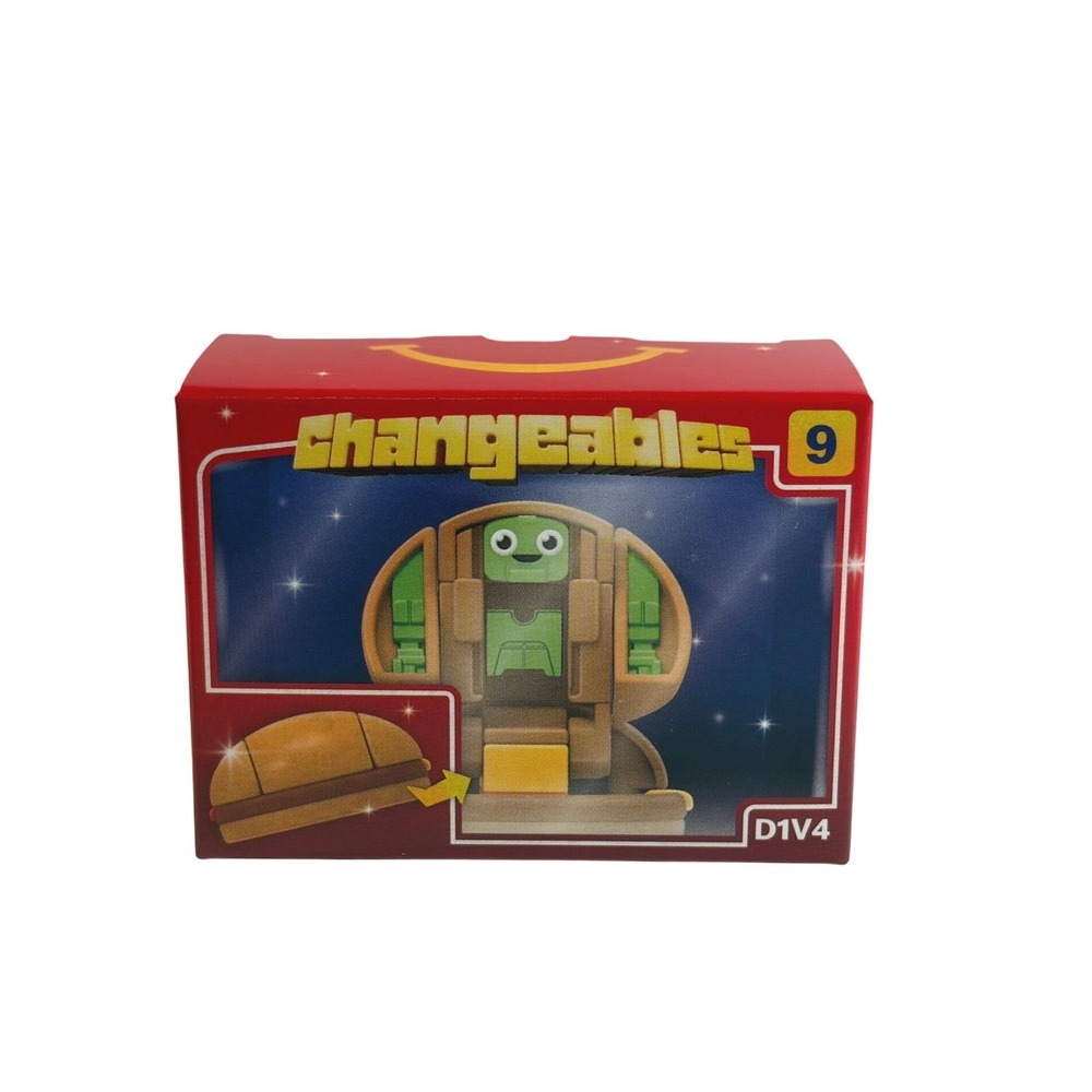 Mcdonald's Changeables Happy Meal Toy New #9 D1V4